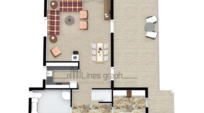 3d Floor plan work sample 11
